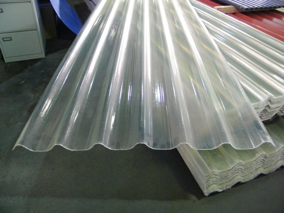 Corrugated Plastic Roofing Silver, Corrugated Plastic Roof